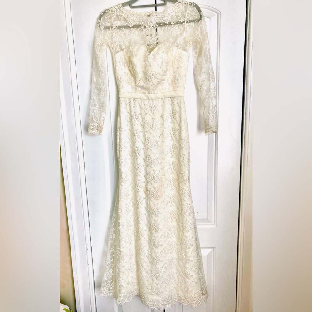 European wedding dress made by a professional tailor